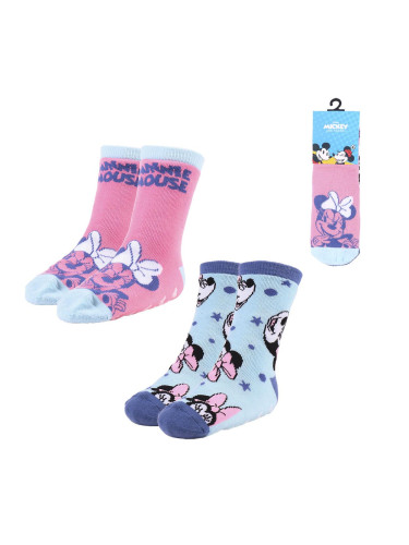 ANTI-SLIP SOCKS 2 PIECES MINNIE