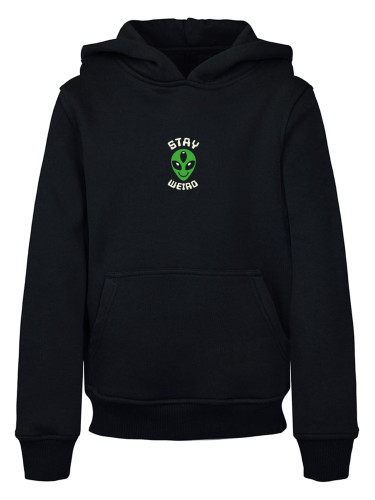 Children's sweatshirt Stay Weird Hoody black