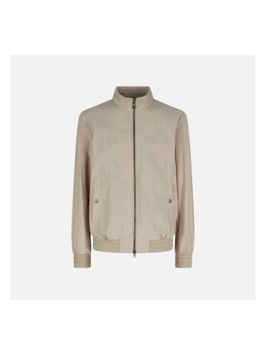 Beige men's jacket Geox Elver - Men's