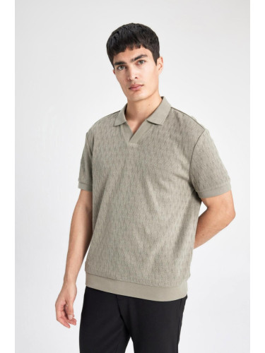 DEFACTO Regular Fit Short Sleeve Polo T-Shirt