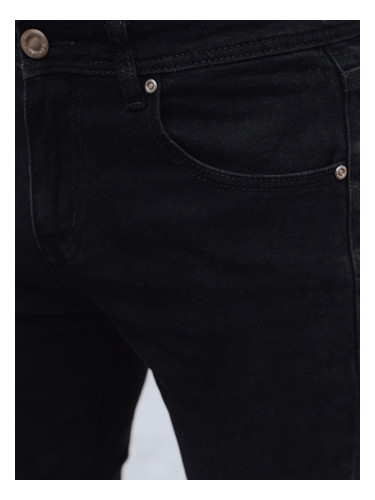 Men's Black Denim Dstreet Pants