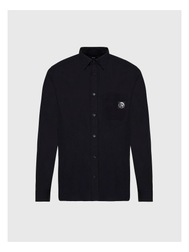 Diesel Shirt - SBILLPOCKET SHIRT black