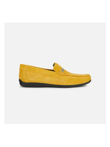 Yellow men's moccasins Geox Ascanio - Men's