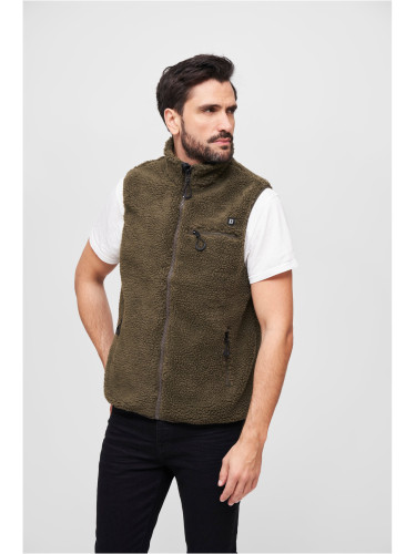 Men's Teddyfleece vest olive