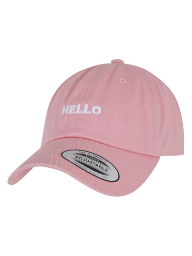 Hello Goodbye Cap pink