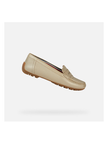 GEOX Gold women's moccasins Kosmopolis + grip - Women's