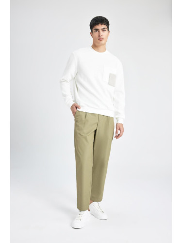 DEFACTO Tapered Fit Straight Leg Trousers