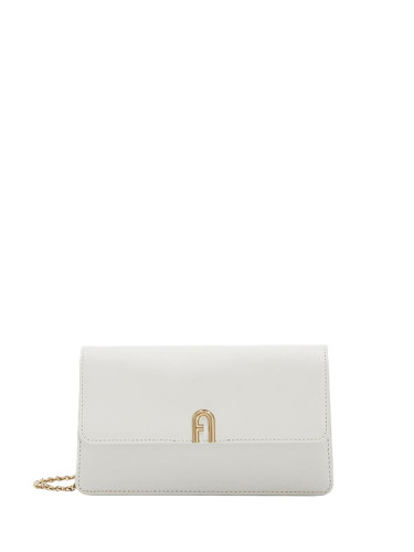 Handbag - FURLA DIAMANTE MINI CROSSBODY white