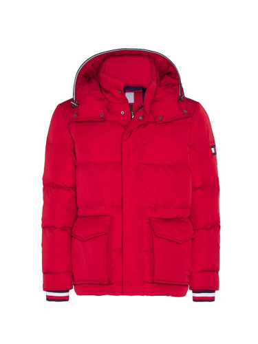 Tommy Hilfiger Jacket - TOMMY DOWN HDD JACKET red