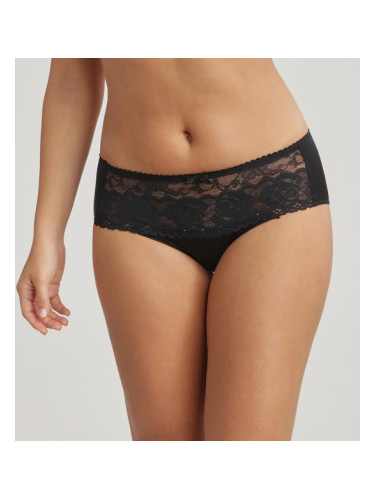 PLAYTEX FLOWER ELEGANCE MIDI BRIEF - Women's lace panties - black