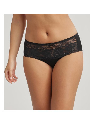 PLAYTEX RCS FLOWER ELEGANCE MIDI BRIEF - Women's lace panties - black
