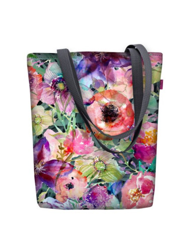 Bertoni Unisex's Canvas Bag Sunny Flora