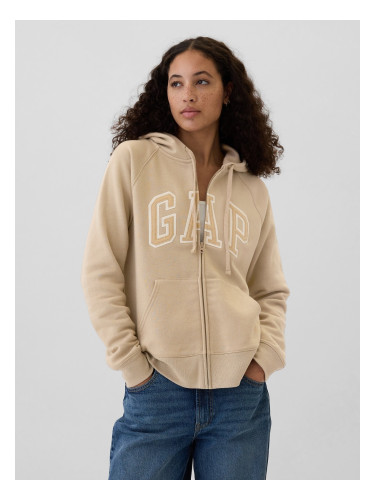 GAP Zip-up hoodie with logo - Women's