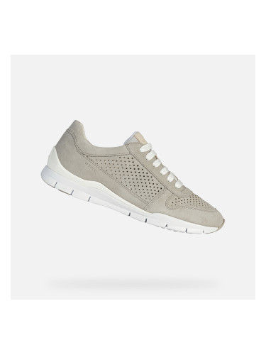 GEOX Grey women's sneakers Sukie - Women's