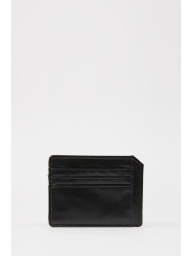 DEFACTO Men's Faux Leather Card Holder