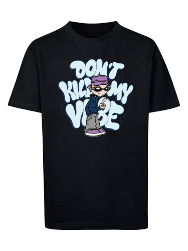 Kids Don't Kill My Vibe T-Shirt Black