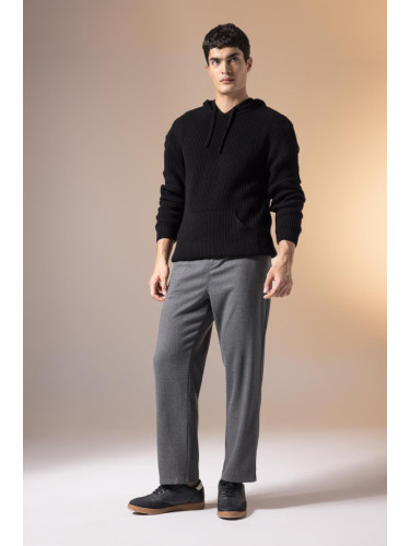 DEFACTO Relax Fit Straight Leg Trousers