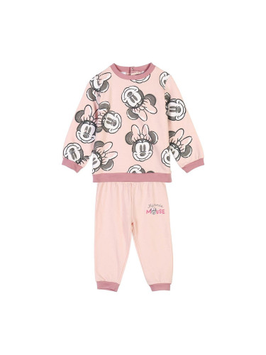 TRACKSUIT COTTON BRUSHED MINNIE