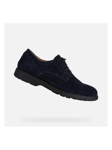 Men's Dark Blue Formal Shoes Geox Spherica Ec11 - Mens