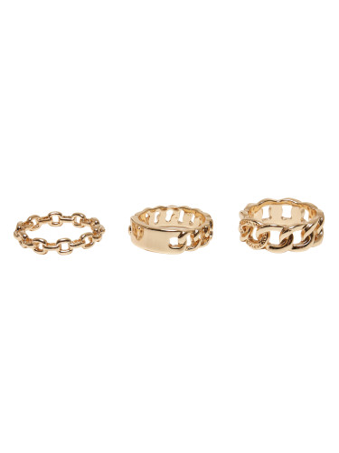 Rings 3-Pack - Gold Colors