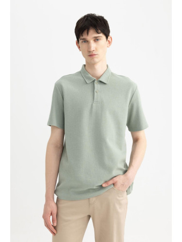 DEFACTO New Regular Fit Short Sleeve Polo T-Shirt