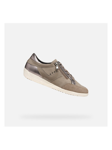 Beige women's sneakers Geox Myria - Women's