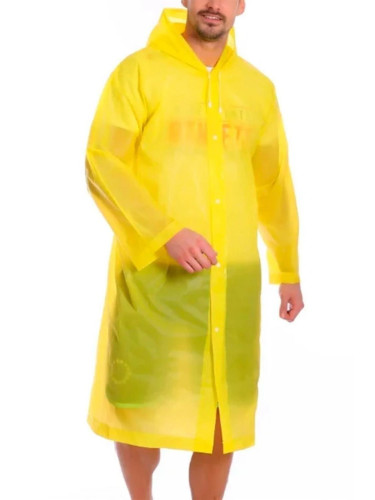 89028 Dewberry Waterproof Windproof Mens Raincoat-YELLOW