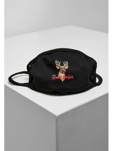 Reindeer Face Mask Black