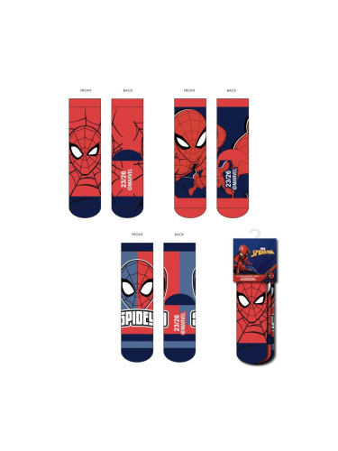 SOCKS PACK 3 PIECES SPIDERMAN