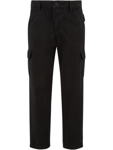 Boys' Straight Leg Cargo Pants Black