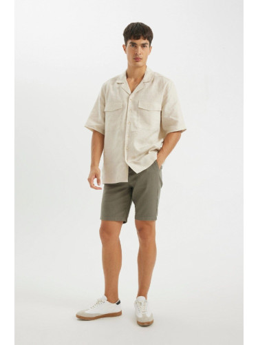 DEFACTO Cotton Bermuda Shorts