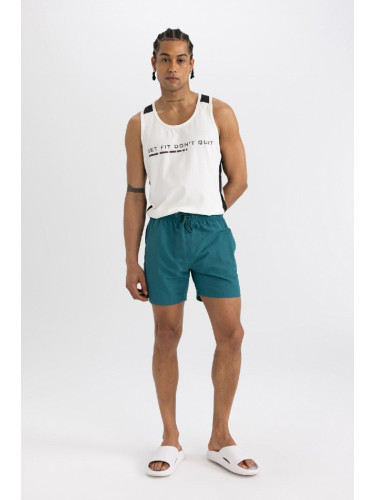 DEFACTO Mesh Lined Short Swim Shorts