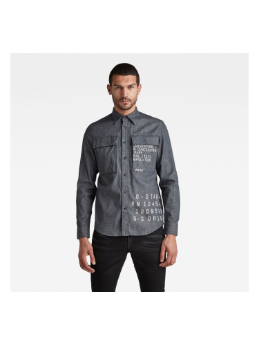 Shirt - G-star RAW Navy seal reg shirt aw gray