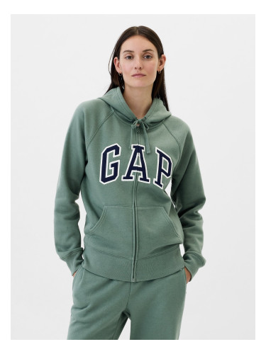 GAP Zip-up hoodie with logo - Women's