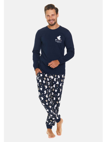 Doctor Nap Man's Pyjamas PMB.5263 Navy Blue