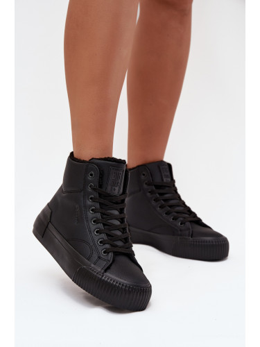 BIG STAR SHOES Топли Дамски Кецове На Платформа Big Star