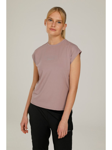 Lumberjack CT1091 BLAIR MINIMAL T-SH PASTEL PURPLE Woman Sleeve T-Sh