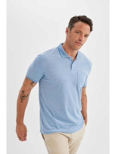 DEFACTO New Regular Fit Short Sleeve Polo T-Shirt