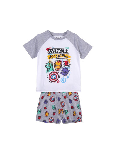 SHORT PYJAMAS SINGLE JERSEY POINT AVENGERS