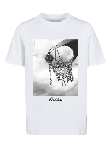 Kids Ballin2.0 Tee white