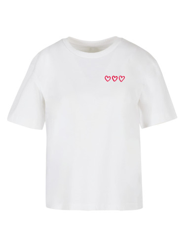 Women's T-shirt Three In A Row white