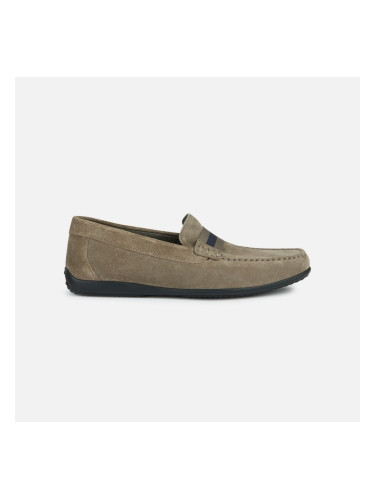 Grey men's moccasins Geox Ascanio - Men's