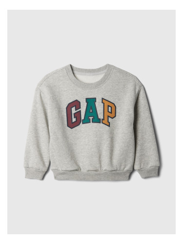 GAP Baby oversize sweatshirt with logo - Boys