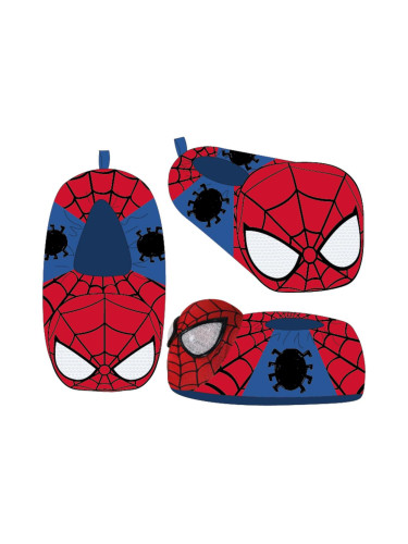 HOUSE SLIPPERS 3D APPLICATIONS SPIDERMAN