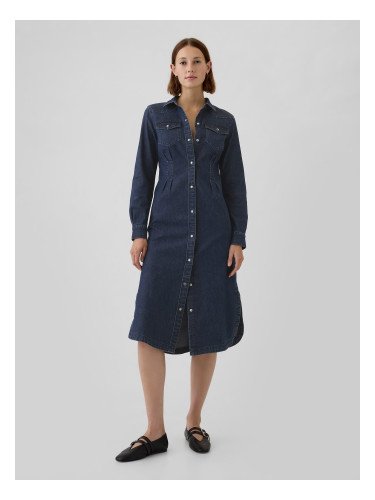 GAP Denim Midi Dress Western - Women's