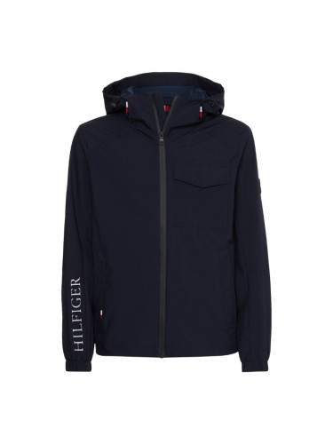 Tommy Hilfiger Jacket - TECH HOODED JACKET blue