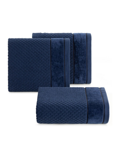 Eurofirany Unisex's Towel 427536 Navy Blue