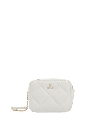 Handbag - FURLA CAMELIA MINI CAMERA CASE white