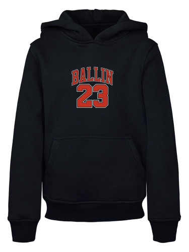 Children's sweatshirt Ballin 23 Hoody black