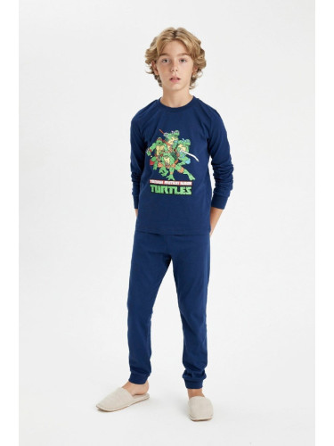 DEFACTO Boys Teenage Mutant Ninja Turtles Long Sleeve Pajama Set